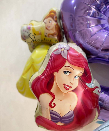Воздушные шары принцессы на 5 лет девочке