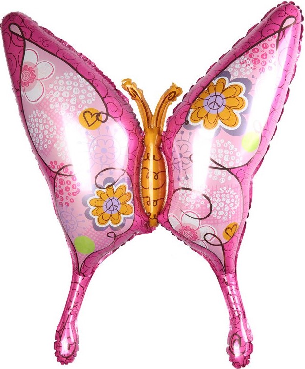 Воздушный шар фигура, Цветочная бабочка