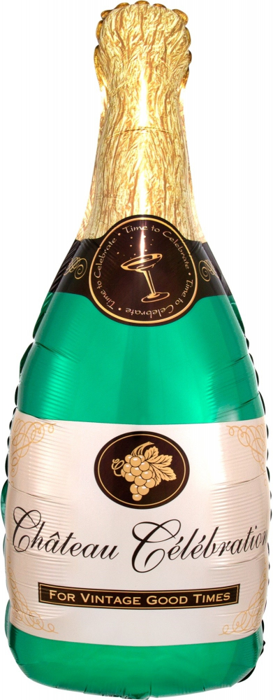 Воздушный шар, Бутылка Шампанское 99 см