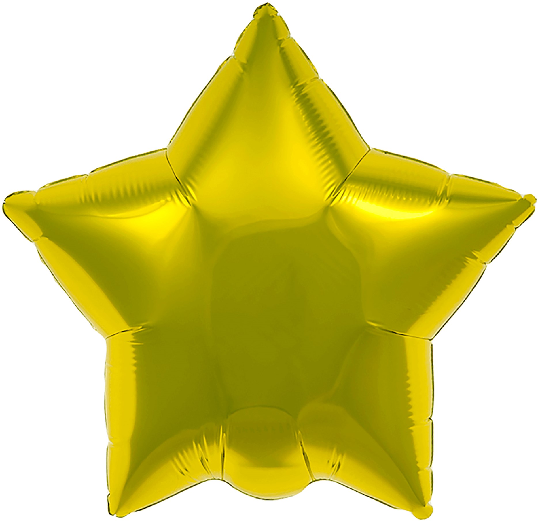 Шар звезда золотой, 46 см