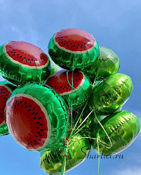 Облако из воздушных шаров для детей "Арбузики"