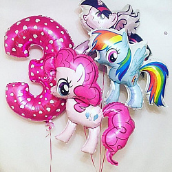 Композиция шаров My Little Pony День рождения