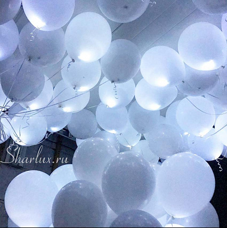 LED шары с гелием на день рождения