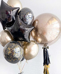 Воздушные шарики на день рождения "Shine"