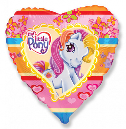 Шар сердце My little pony, Моя маленькая лошадка 