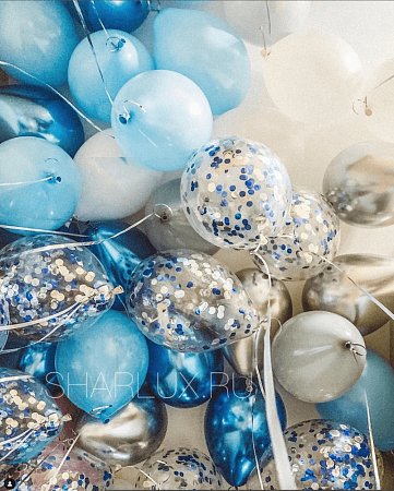 Набор шаров с гелием на день рождения