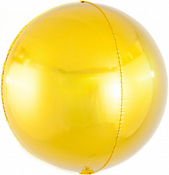 Большой шар 3D Золото