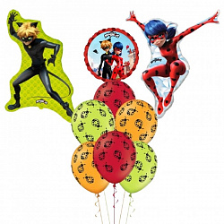 Композиция воздушных шаров для мальчика или девочки