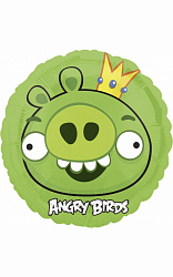 Воздушный шар круг, Angry Birds, Король Свиней