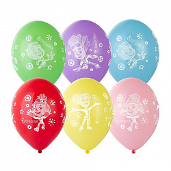 Воздушный шар пастель Фиксики Комиксы