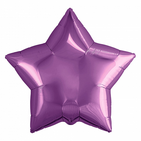 Шар звезда фиолетовый, 46 см