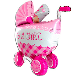 Шар Фигура, Детская коляска для девочки 3D
