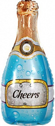 Воздушный шар, Бутылка Шампанское, Золотая корона